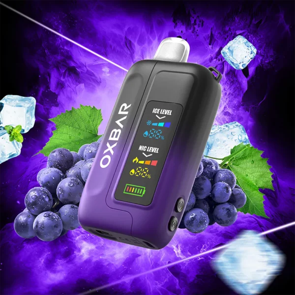 oxbar ice-nic black grape